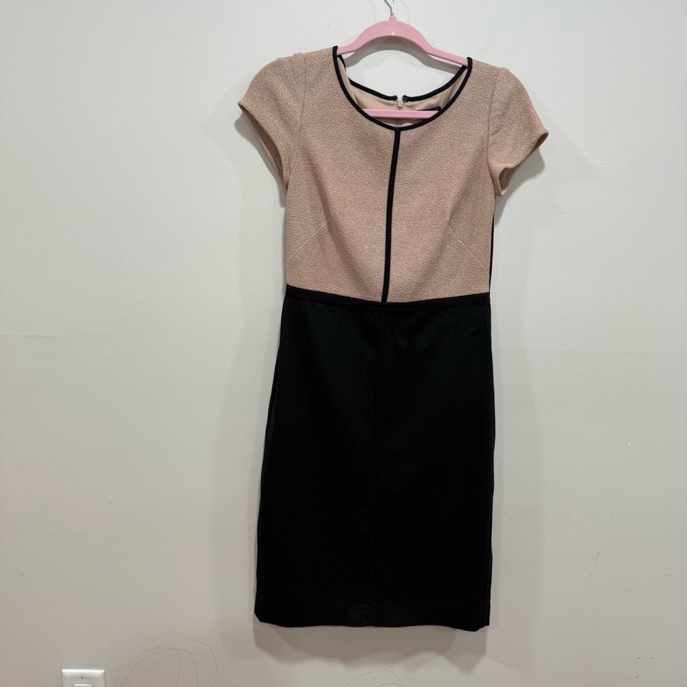 Ann Taylor color block contrast dress 0 - Picture 3 of 12